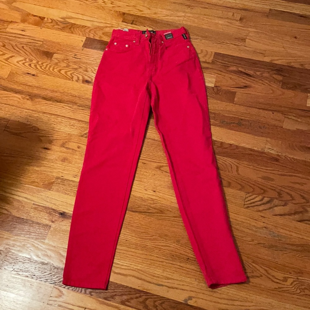 Vintage Versace jeans couture high wasted jeans